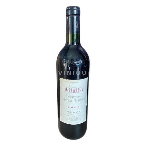 Bordeaux Blaye Château Dubraud 2003