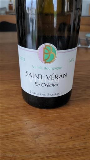 Bourgogne Saint-Véran Barraud En Crèches 2022