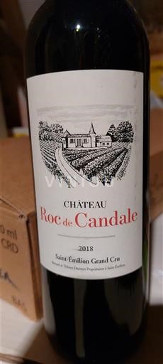 Bordo Сент-Емилион Гранд Кру Grand Cru Château Roc de Candale 2018