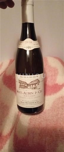 Bourgondië Niet gespecificeerd Premier Cru Henri Prudhon & Fils Sur Gamay 2016