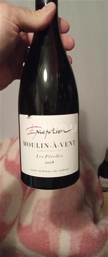 Beaujolais Moulin-à-vent Château Cave de Chénas Les Pérelles 2018