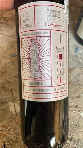 Provenza Coteaux d'Aix-en-Provence Château Calissanne Hommage à la Bonne Mère Senza annata