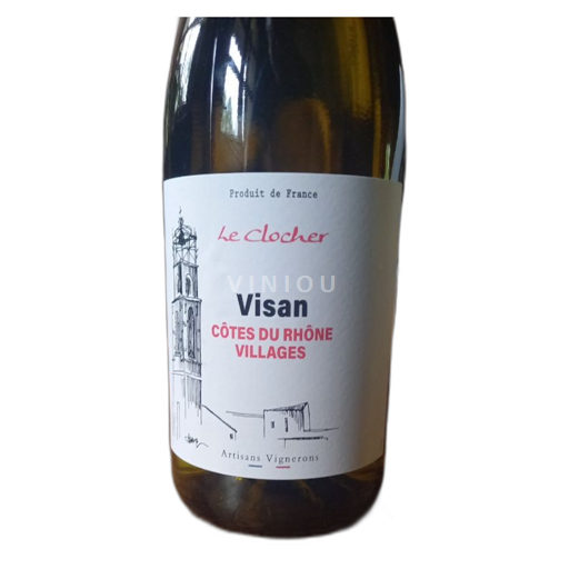 Rhônen laakso Côtes-du-rhône-villages Le Clocher 2023