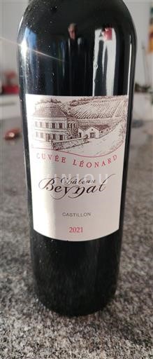 Bordeaux Castillon-côtes-de-bordeaux Château Beynat Léonard 2021