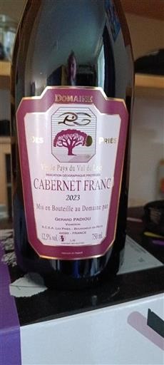 Loiredalen Ospecificerad Domaine Des Prieux 2023