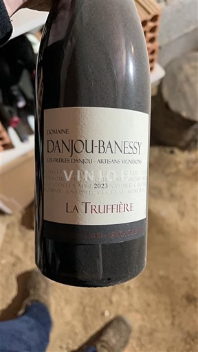 Vine Rouge sec La Truffière Domaine Danjou-Banessy 2023 Frankrig Languedoc og Roussillon Catalansk skråning IGP