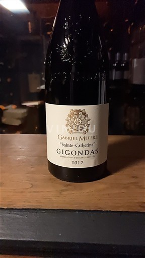 Valea Ronului Gigondas Gabriel Meffre Sainte Catherine 2017