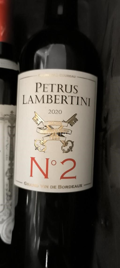Bordeaux Pomerol Petrus Lambertini coureau &coureau N° 2 2020