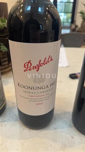Južna Avstralija Ni doloceno Penfolds Koonunga Hill Shiraz Cabernet 2019
