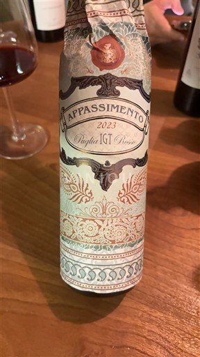 Apulie Nespecifikováno Appassimento 2023