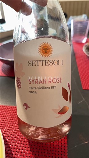 Sicílie Nespecifikováno Settesoli Syrah Rosé 2024