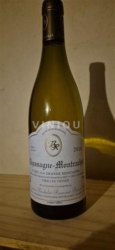 Bourgogne Chassagne-montrachet Premier Cru Domaine Bachelet-Ramonet Père et Fils Vieilles Vignes 2016