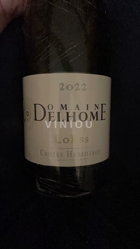 Rhônen laakso Crozes-Hermitage Delhome LoEss 2022