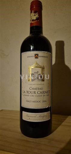 Bordeaux Haut-Médoc Grand Cru La Tour Carnet 2006