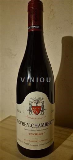 Burgundsko Gevrey-Chambertin Domaine Geantet-Pansiot En Champs 2010