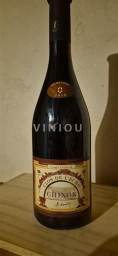 Loire-dalen Chinon Couly-Dutheil Clos de L'Echo 2013