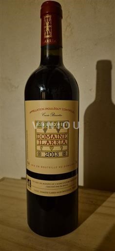 Sudoeste Irouléguy Domaine Ilarria Bixintxo 2013