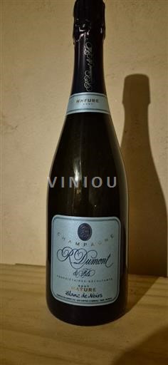 Šampanja Šampanjec R. Dumont & Fils Nature Blanc de Noirs Neleten.
