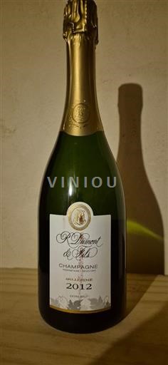 Šampanja Šampanjec R. Dumont & Fils Millésime 2012