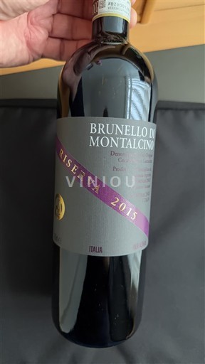Toscane Brunello di Montalcino Riserva 2015