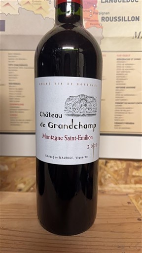 Bordeaux Montagne-Saint-Émilion Château Grandchamp 2020