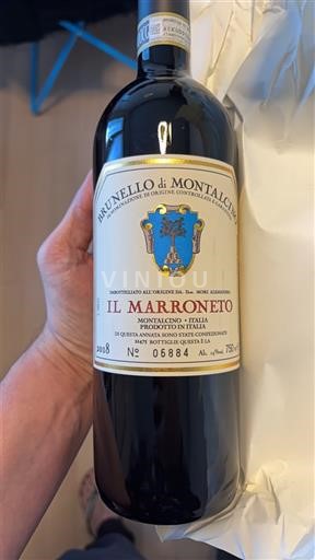 Toscana Brunello di Montalcino Il Marroneto 2018