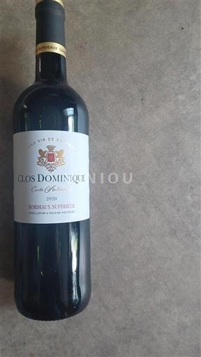 Bordéus Bordeaux Superior Clos Dominique Autrement 2020