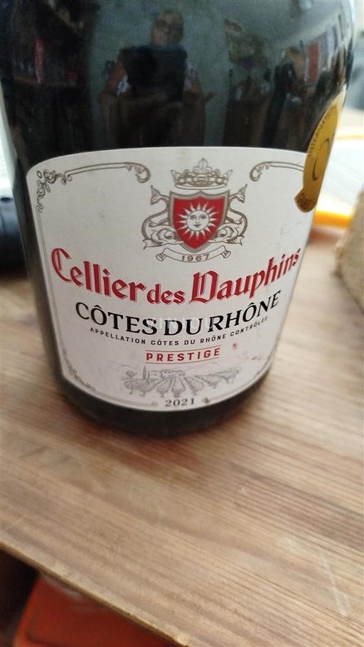 Rhônetal Côtes du Rhône Cellier des Dauphins Prestige 2021