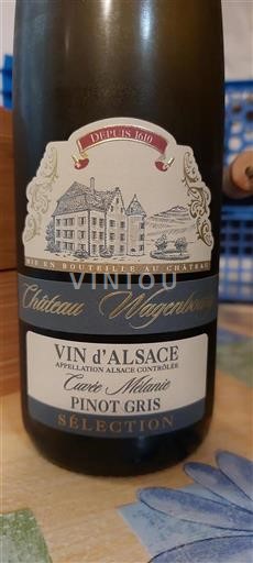 Elsass Grand Cru Château Wagenbourg Mélanie 2023