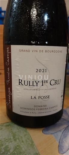 Burgundsko Nespecifikováno Premier Cru Domaine Domingos Ferreira Campos La Fosse 2021