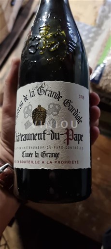 Vallée du Rhône Châteauneuf-du-pape Château La Grande Gardiole la Grange 2018