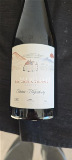 Alsacia Château Wagenbourg Les Grès à Voltzia Sin añada