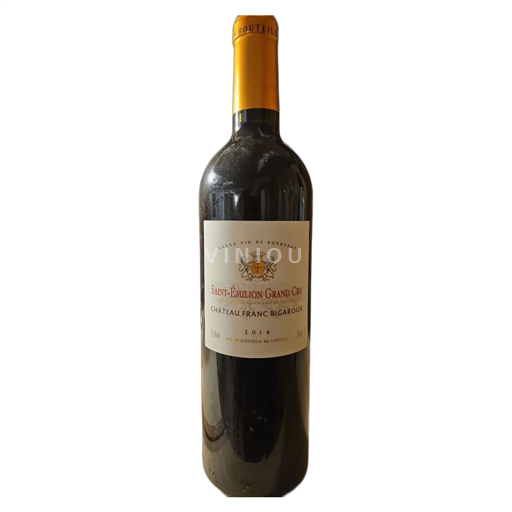 Bordeaux Saint-Émilion Château Franc Bigaroux 2018
