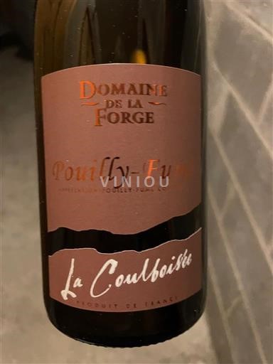 Loirevallei Pouilly-fumé Domaine La Forge La Coulboisée 2023