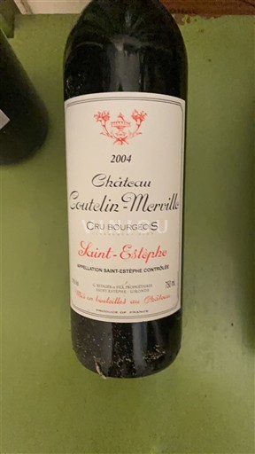 Burdeos Saint-Estèphe Cru Bourgeois Château Coutelin-Merville 2004