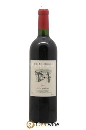 Bordeaux Côtes-de-bourg Roc de Cambes 2003