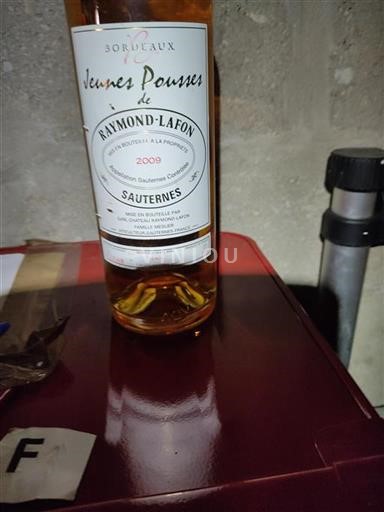 Bordeaux Sauternes Château Raymond Lafon Jeunes Pousses 2009