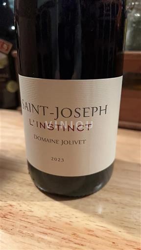 Rhône-dalen Saint-Joseph Domaine Jolivet L'Instinct 2023