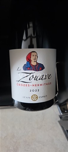 Rona dolina Crozes-hermitage Jean Esprit Le Zouave 2022
