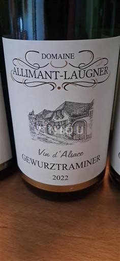 Alsacia Domaine Allimant-Laugner Gewurztraminer 2022