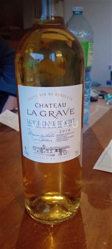 Bordeaux Sainte-Croix-Du-Mont Château La Grave 2016