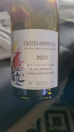 Rona dolina Crozes-hermitage A. et A. Pradelle 2023