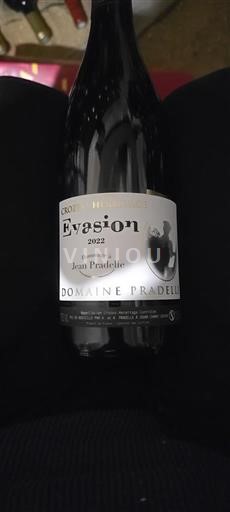 Rhône Valley Crozes-Hermitage Domaine Pradelle Evasion 2022