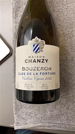 Burgundia Bouzeron Maison Chanzy Clos de la Fortune Vieilles Vignes 2022