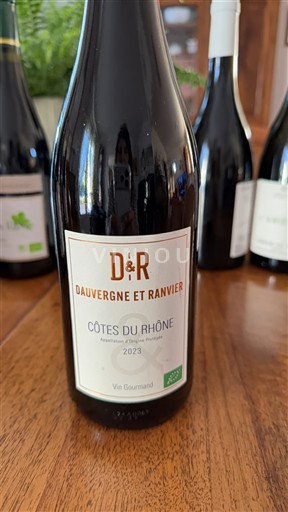 Рона долина Кот дю Рон Dauvergne et Ranvier Vin Gourmand 2023