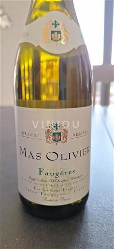 Languedoc Faugères Mas Olivier Grande Réserve 2024