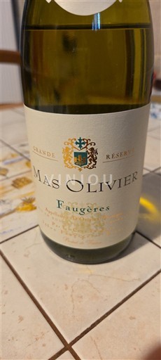 Languedoque Faugères Mas Olivier Grande Réserve 2024