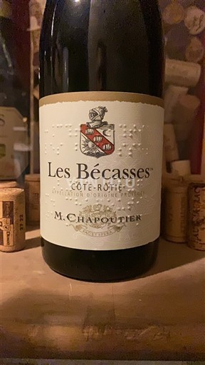 Vallée du Rhône Côte-rôtie M. Chapoutier Les Bécasses Non Millésimé