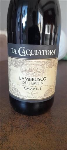 Emilia-Romagna Wines Lambrusco La Cacciatora Non-Vintage