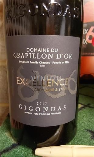 Rhônevallei Gigondas Domaine Grapillon Or Excellence 2017